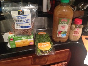 Cider Glazed Chicken Prep