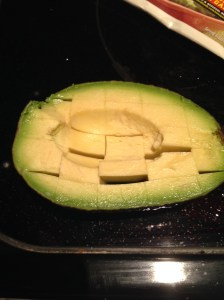 Avocado slicing