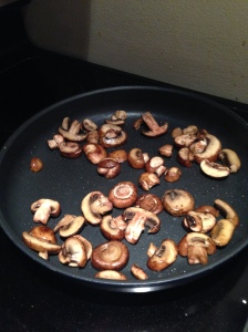 Cashew Chicken mushrooms